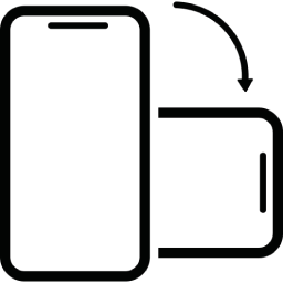 rotate to landscape view